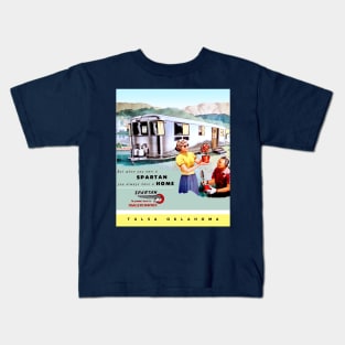 Spartan Trailer Coaches Kids T-Shirt